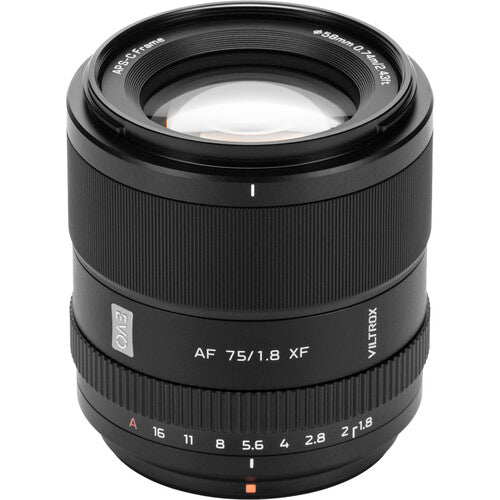 Viltrox AF 75mm f1.8 Evo Lens for Fujifilm X