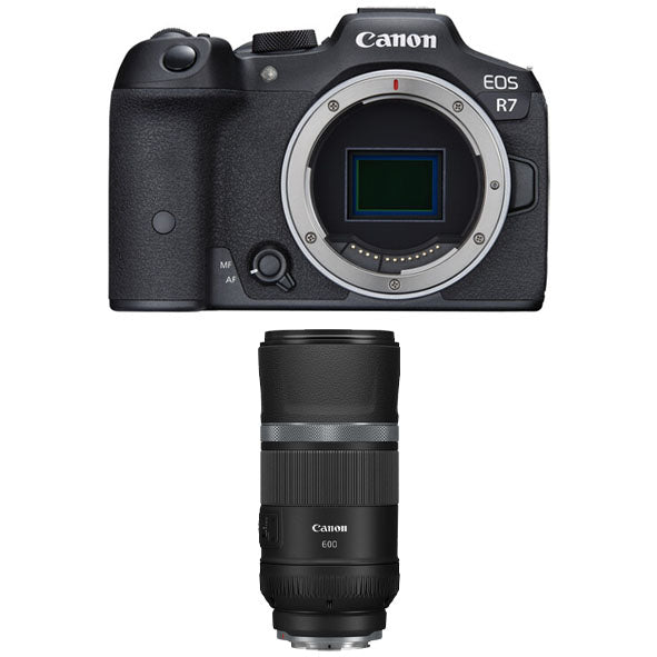 Canon EOS R7 Mirrorless Camera (Body Only) with Canon RF 600mm f/11 IS STM Lens