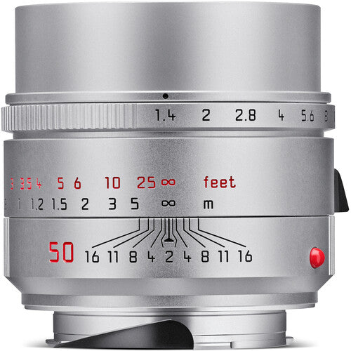 Leica Summilux-M 50mm f1.4 ASPH Lens (Silver) - 11892