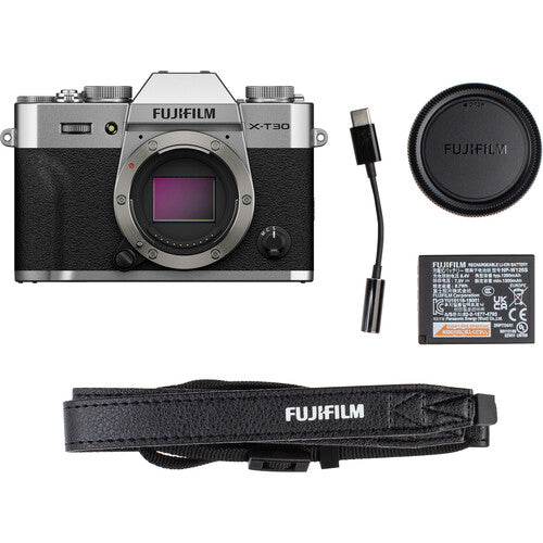 Fujifilm X-T30 III Mirrorless Camera with 13-33mm f/3.5-6.3 Lens (Silver)