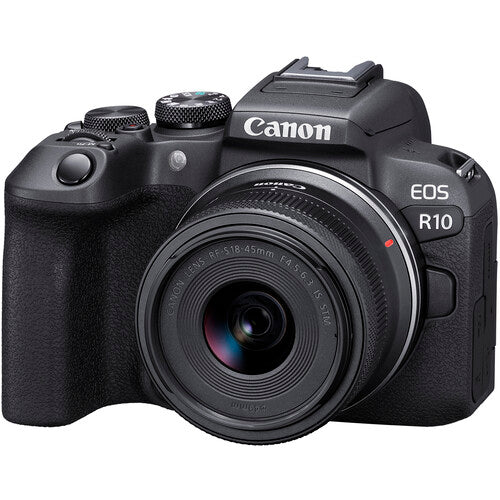 Canon EOS R10 Mirrorless Camera with 18-45mm Lens with Canon RF 800mm f/11 IS STM Lens
