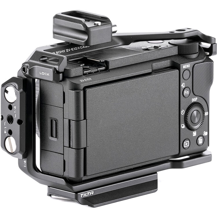 Tilta Full Camera Cage for Sony ZV-E10 II - Black - TA-T69-FCC-B