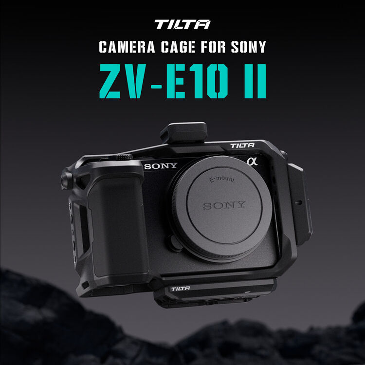 Tilta Full Camera Cage for Sony ZV-E10 II - Black - TA-T69-FCC-B