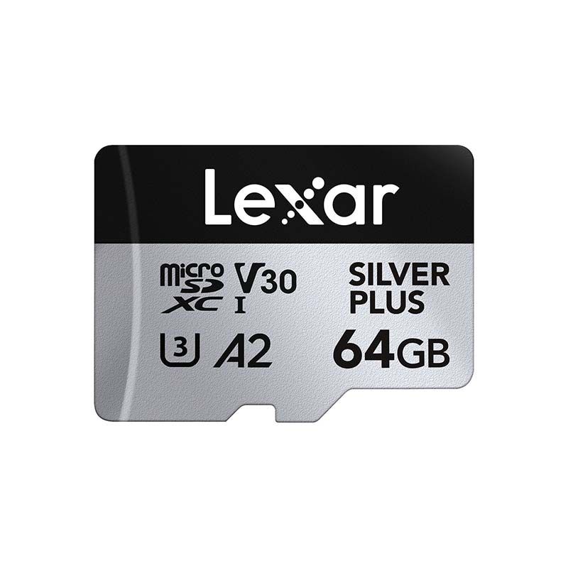 Lexar 64GB Professional SDXC SILVER PLUS UHS-I Memory Card 205MB/s