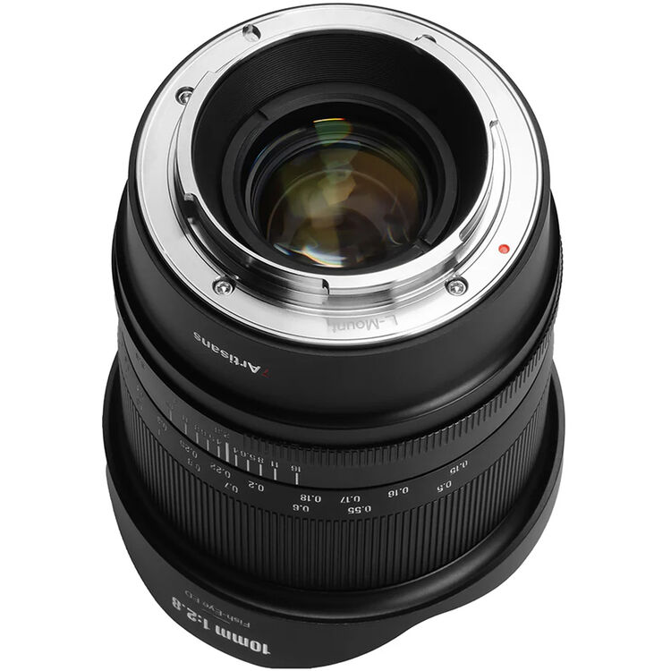 7Artisans 10mm F2.8 Lens for Panasonic L Mount (Black) - Mark II