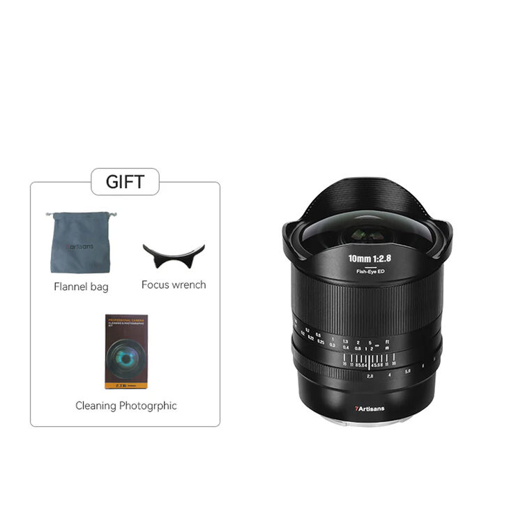7Artisans 10mm F2.8 Lens for Panasonic L Mount (Black) - Mark II