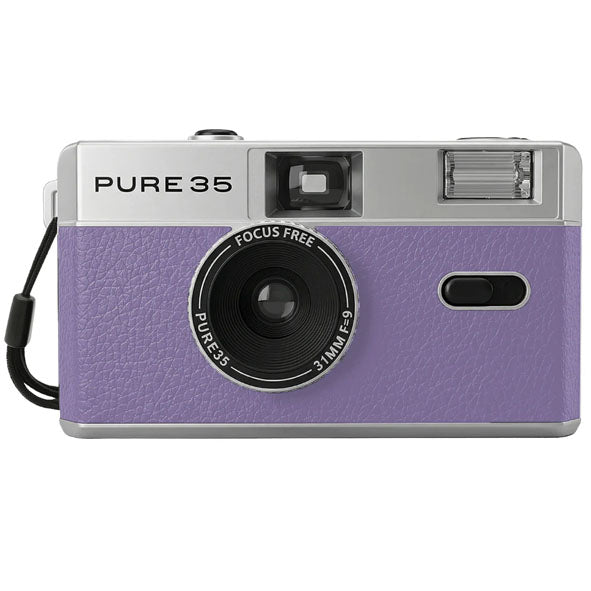 Kodak PURE35 Reloadable 35mm Film Camera KIT Violet Leather