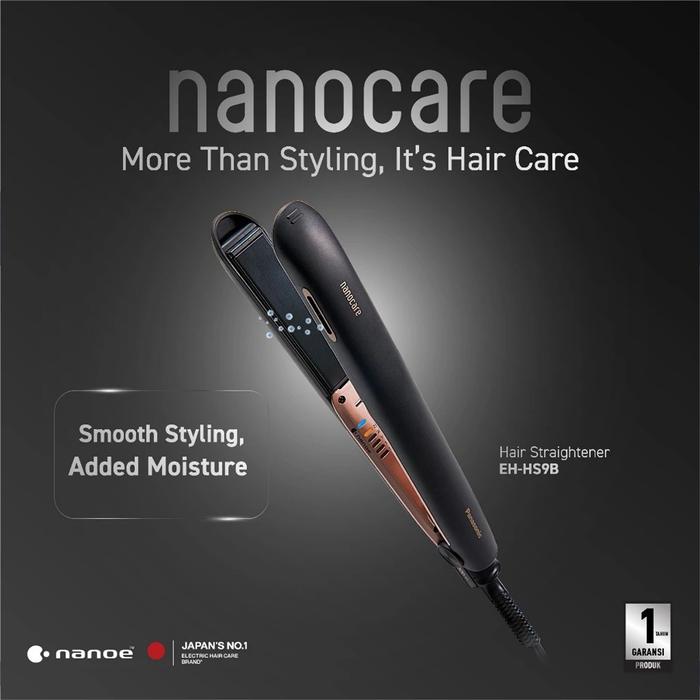 Panasonic EH-HS9B-K415 Nanoe Hair Straightener