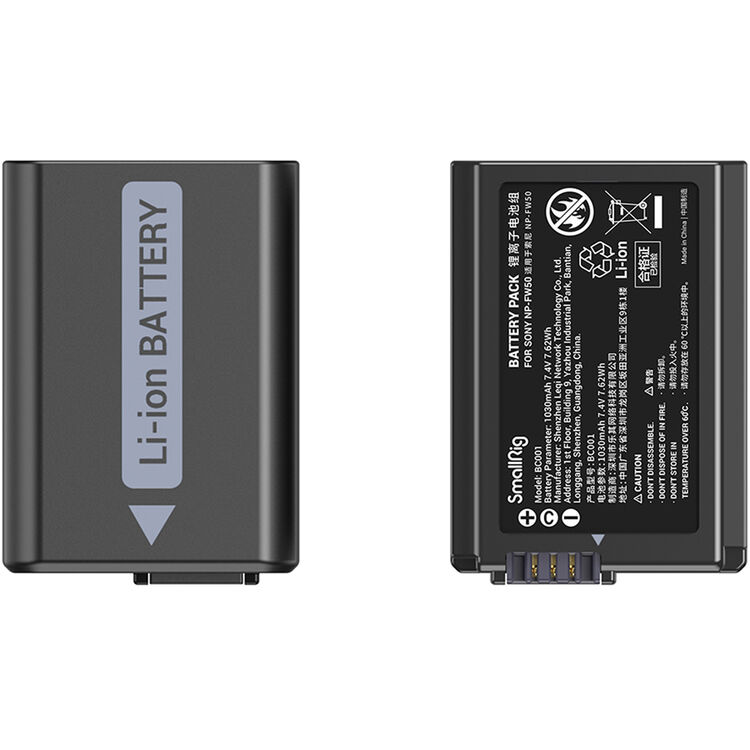 SmallRig NP-FW50 Camera Battery and Charger Kit 3818