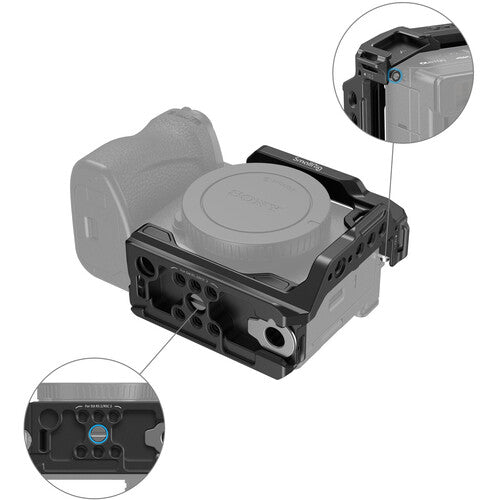 SMALLRIG 4337 Half Cage for Sony Alpha 6700 / 6600 / 6500 / 6400