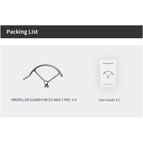 PGYTECH DJI Mini 3 Pro Propeller Guard P-30A-040