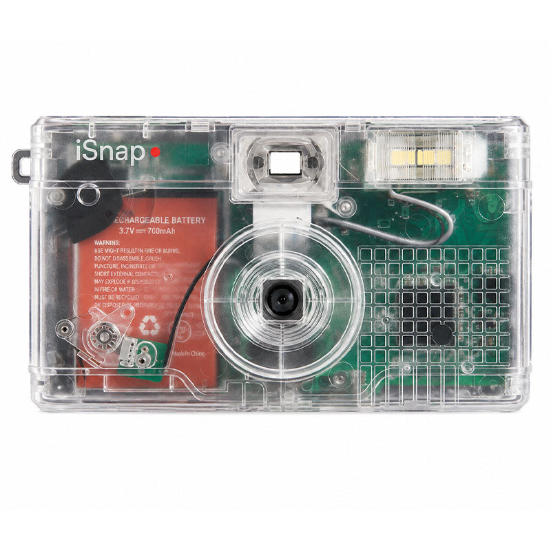 iSnap MEMO Screenless Digital Camera - Transparent