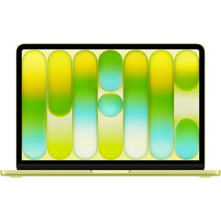 Apple MacBook Neo 13-inch : Apple A18 Pro chip with 6core CPU and 5core GPU, 8GB, 512GB SSD, Touch ID - Citrus
