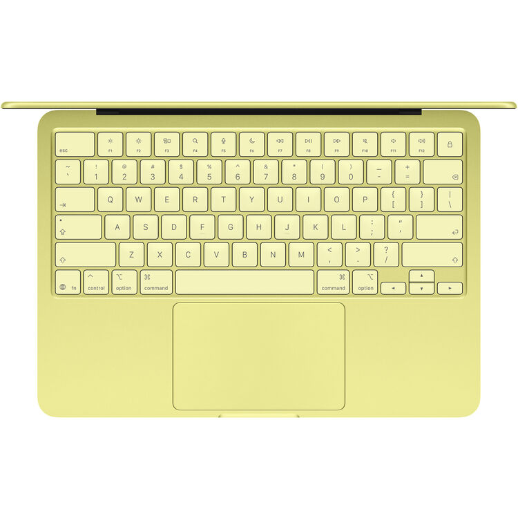 Apple MacBook Neo 13-inch : Apple A18 Pro chip with 6core CPU and 5core GPU, 8GB, 512GB SSD, Touch ID - Citrus