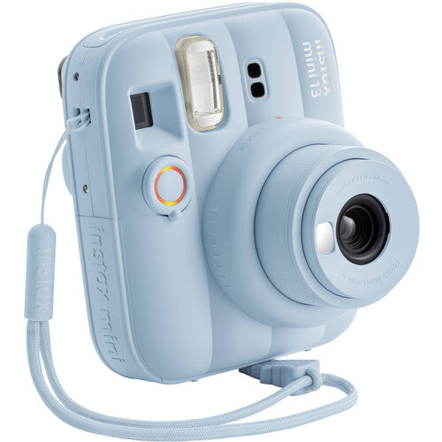 Fujifilm Instax Mini 13 Instant Film Camera (Frost Blue) with Paper Mini Twin Package + Instax Mini Album Blue