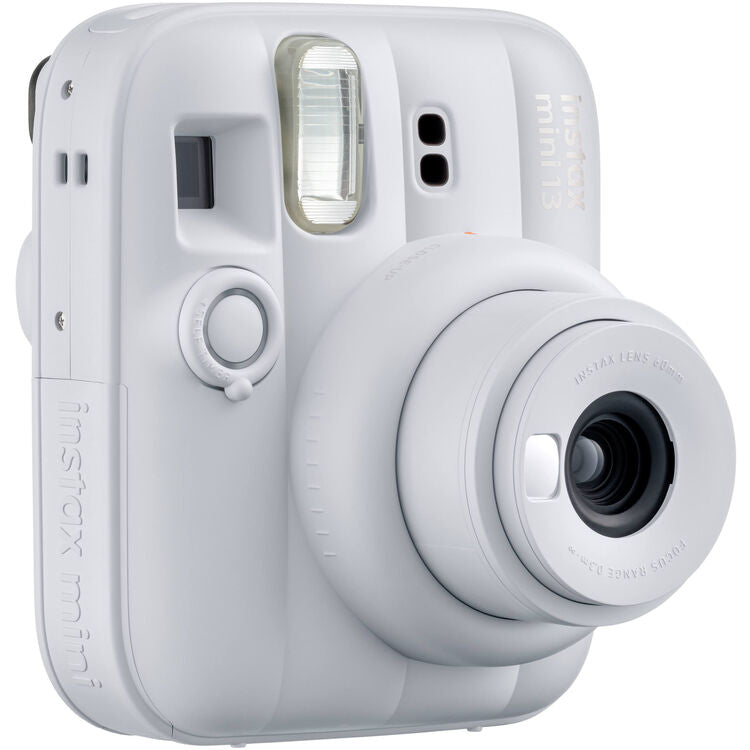 Fujifilm Instax Mini 13 Instant Film Camera (Clay White) with Paper Mini Twin Package + Instax Mini Album White