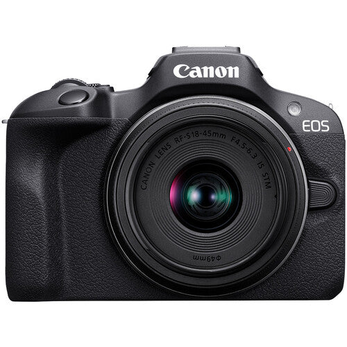 Canon EOS R100 Mirrorless Camera with 18-45mm Lens with Avangarde Versa Sling Pro 6L Green