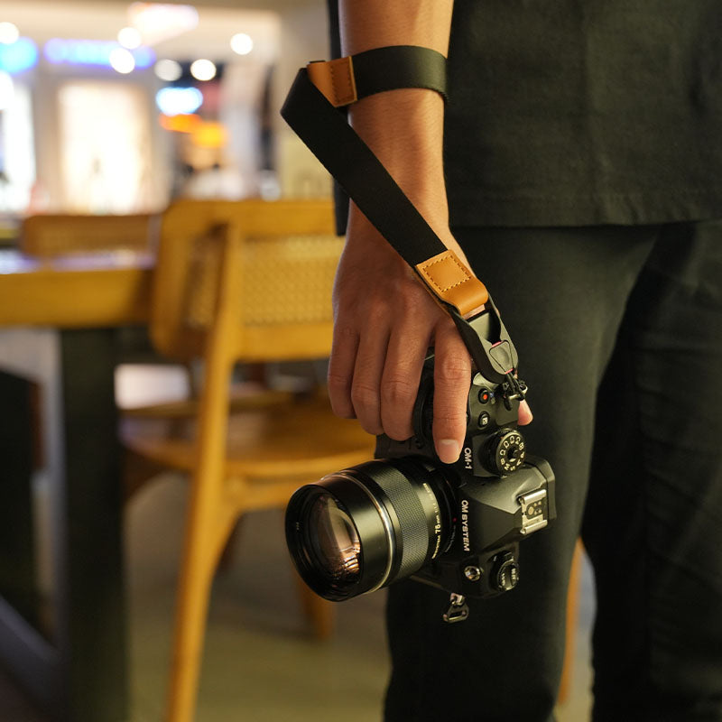 Avangarde Camera Wrist Strap - Black