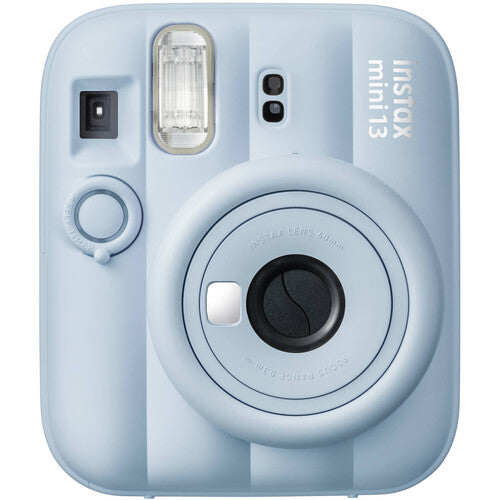 Fujifilm Instax Mini 13 Instant Film Camera (Frost Blue) with Paper Mini Twin Package