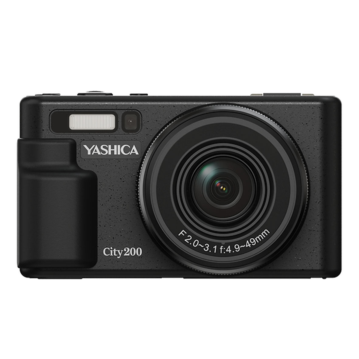 YASHICA City 200 (Black) with Sandisk Ultra Micro SD 32GB 100Mb/s MicroSDHC UHS-I
