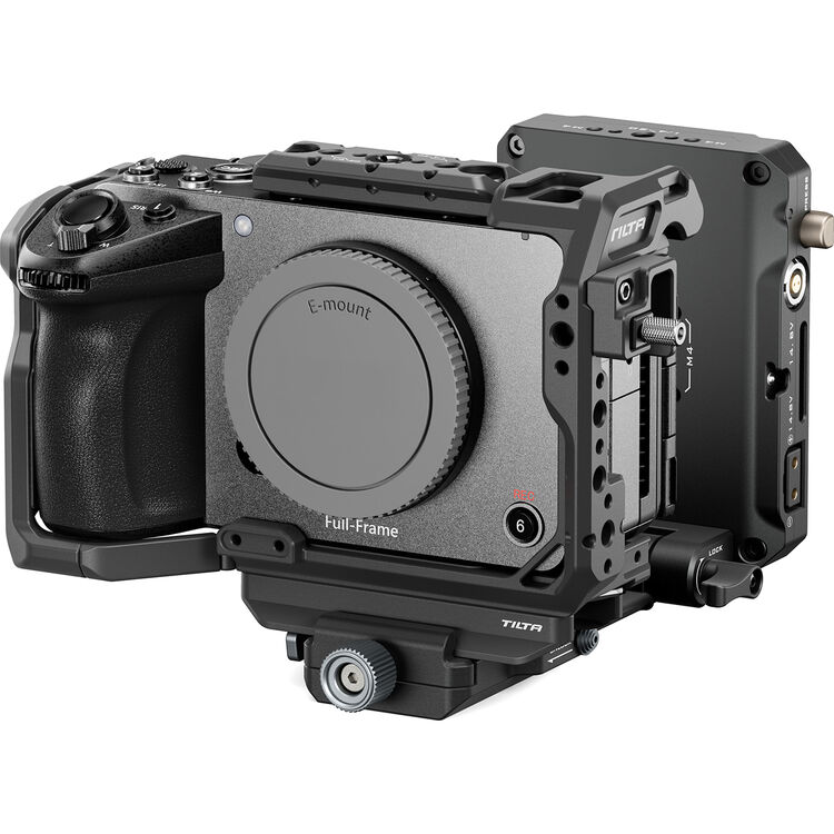 Tilta Camera Cage for Sony FX5 Power Kit - Black