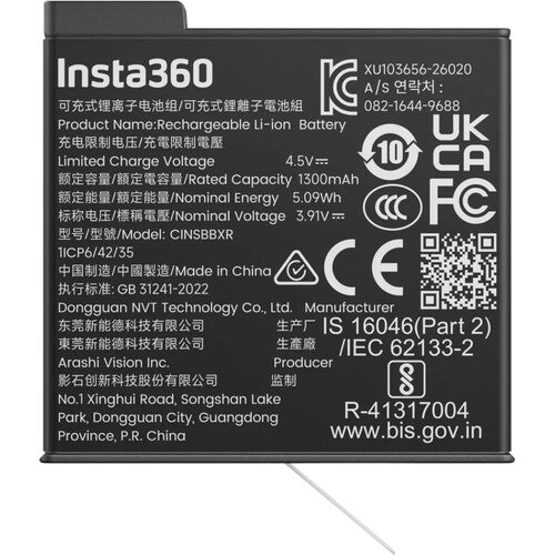 Insta360 Lite Battery for X6 Camera (1300mAh)