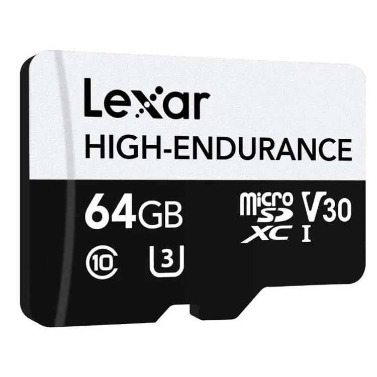 Lexar High Endurance 64GB UHS-I V10 MicroSD LMSCNVS064G-HNNNC