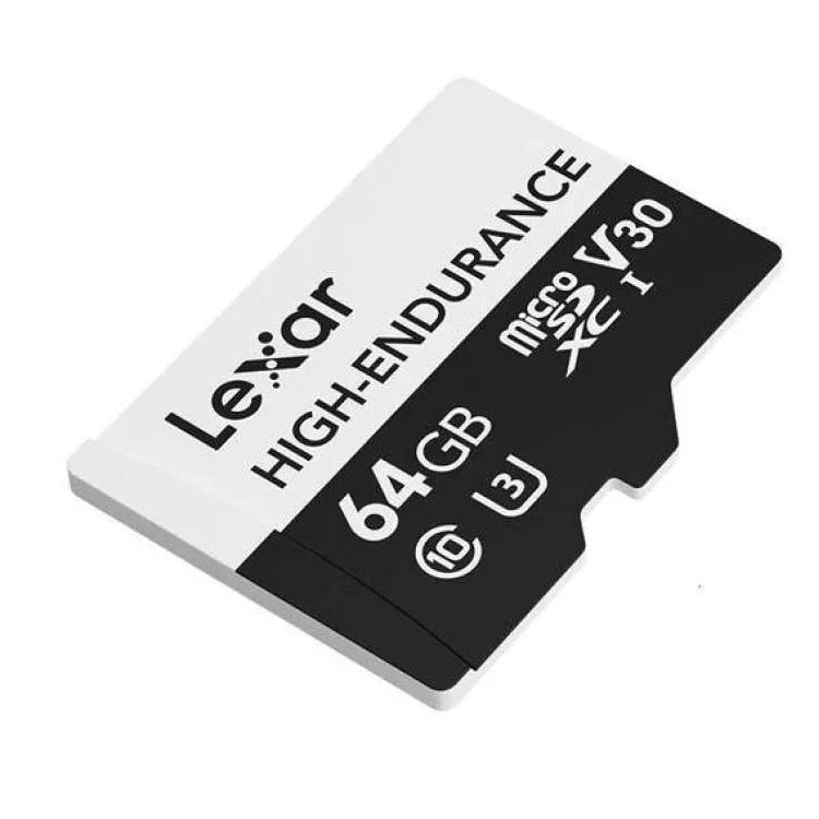 Lexar High Endurance 64GB UHS-I V10 MicroSD LMSCNVS064G-HNNNC