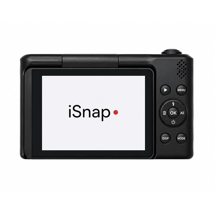 iSnap LUMI F Compact Digital Camera - Black