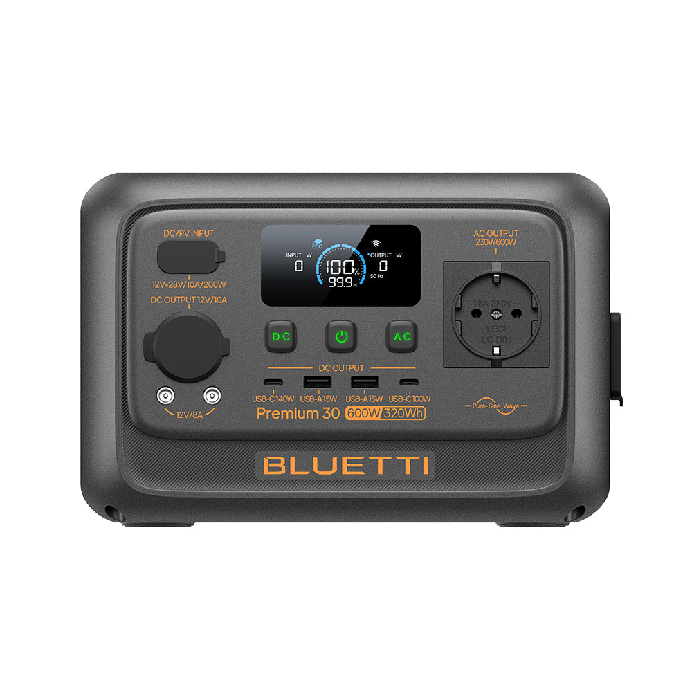 BLUETTI Premium 30 V2 Portable Power Station | 600W 320Wh