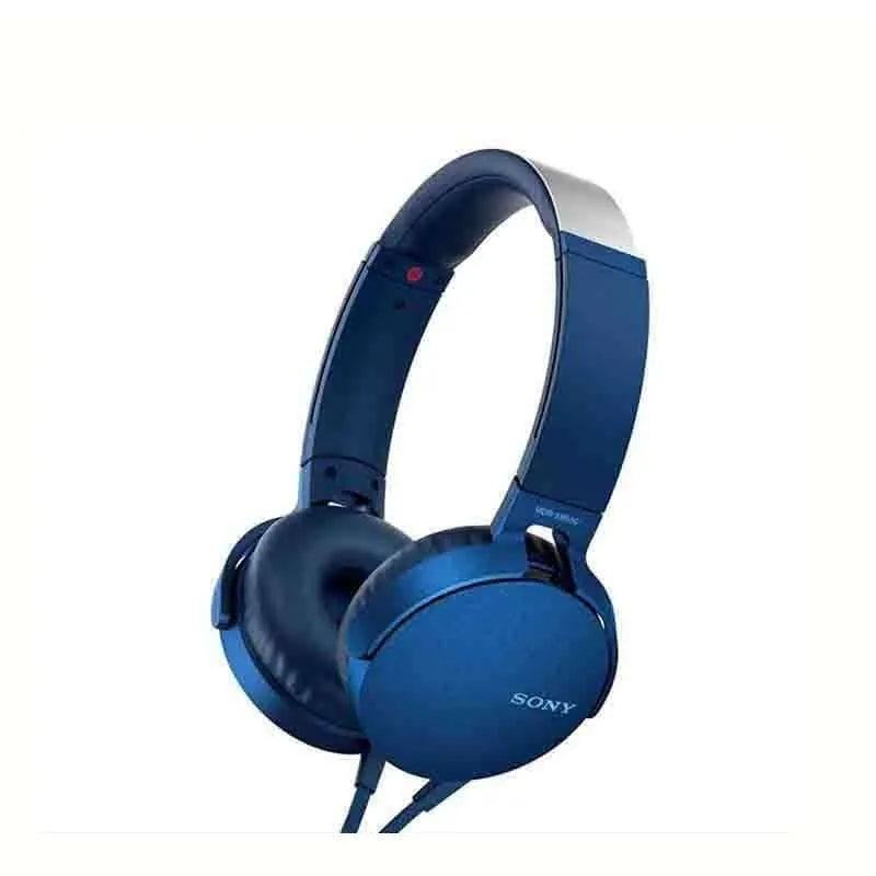 Sony MDR-XB550AP Extra Bass Headphones Blue