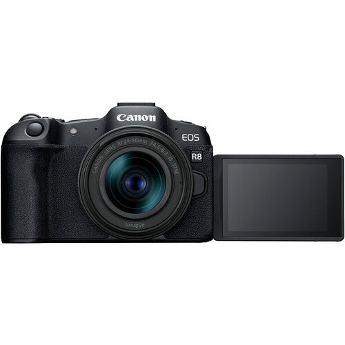 Canon EOS R8 Mirrorless Camera with RF 24-50mm f4.5-6.3 IS STM Lens