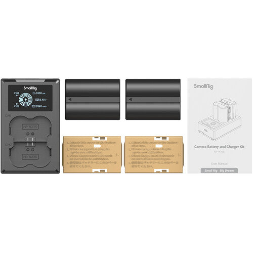 SmallRig NP-W235 Camera Battery and Charger Kit 3822