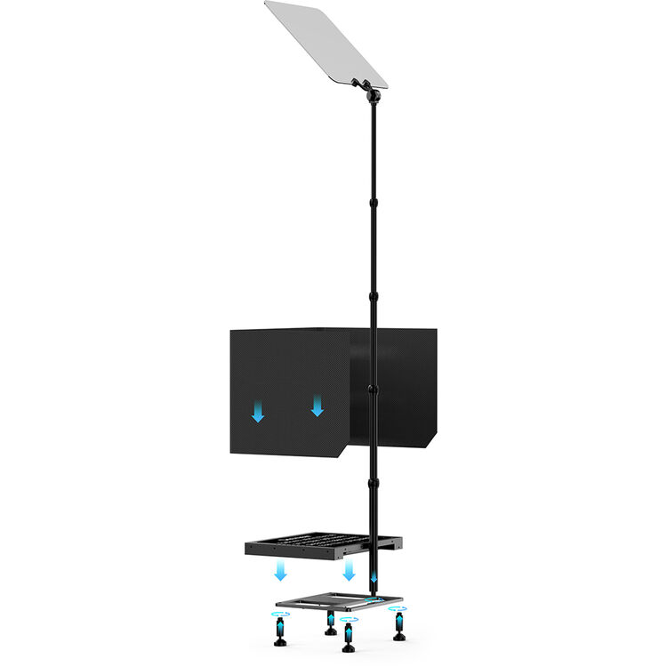 Desview TP300 Portable Conference Teleprompter with 19" Self-Reversing Monitor