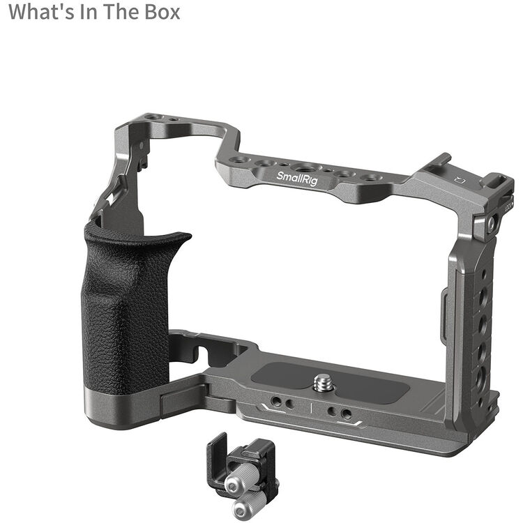 Smallrig HawkLock Quick Release Cage Kit with Silicone Handle for Sony Alpha 7C II / 7CR 5198
