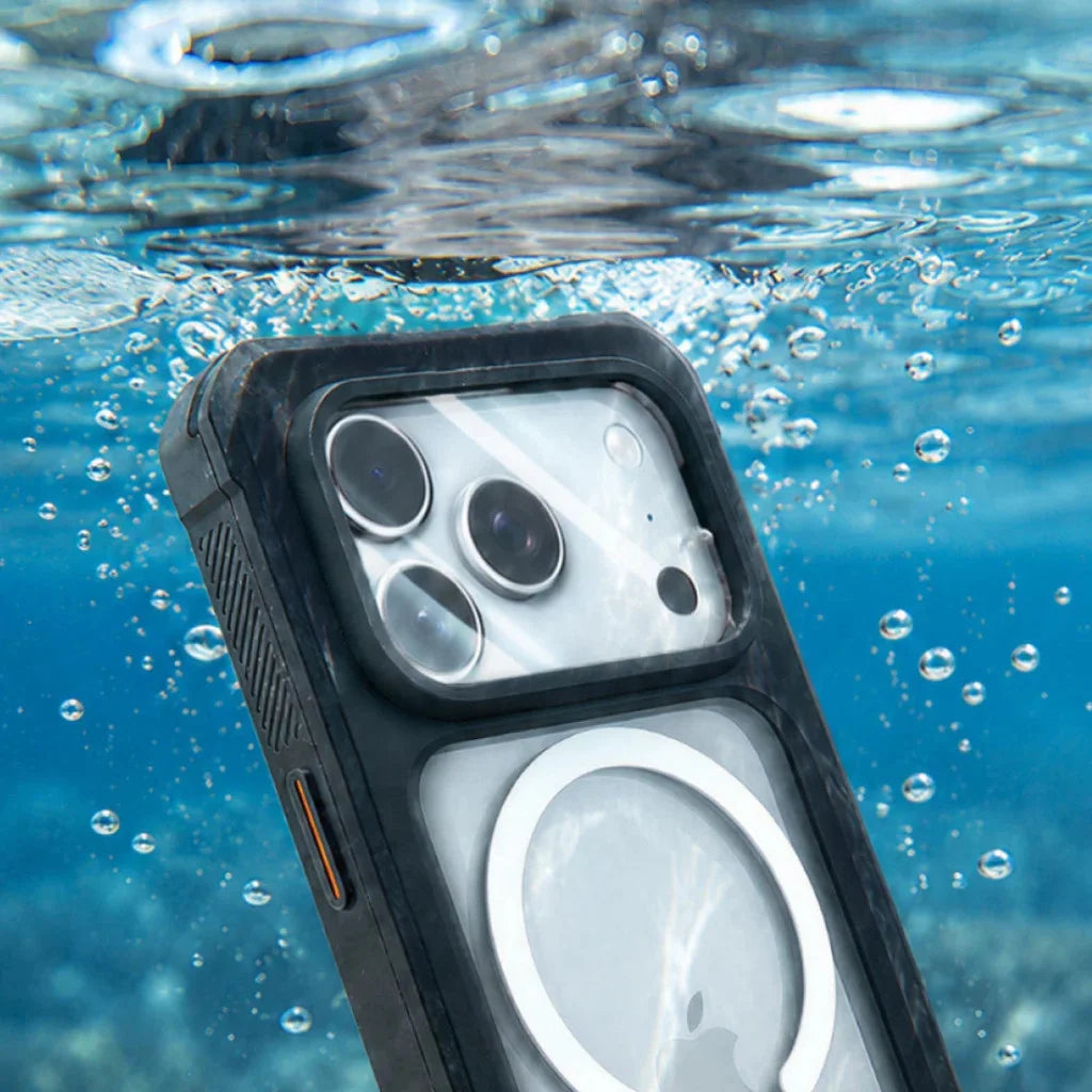 PGYTECH Waterproof Photography Case (iPhone 17 Pro-Midnight Black) P-PG-161
