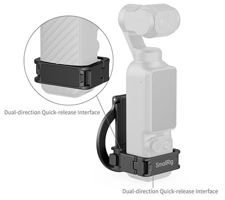 SmallRig Attachable Support for DJI Osmo Pocket 4P / 4 / 3, Xtra Muse, and Mobile Phones 6004