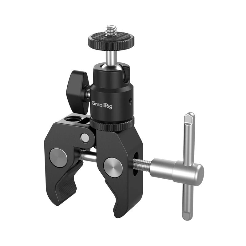 SmallRig Super Clamp with Ball Head Mount (1/4 -20 Screw) 1124