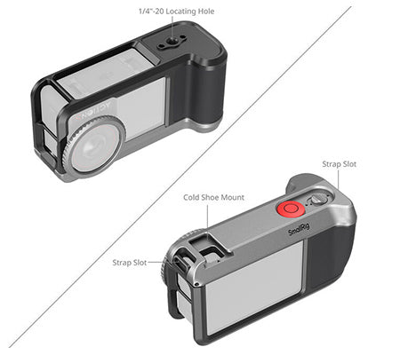 SmallRig Dedicated Street Photography Cage for DJI Osmo Action 5 Pro / 4 / 3 6371