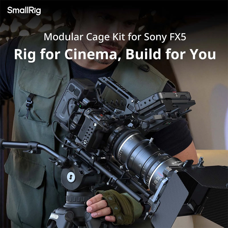 SmallRig 6774 HawkLock Cage for Sony FX5 (Advanced Edition)