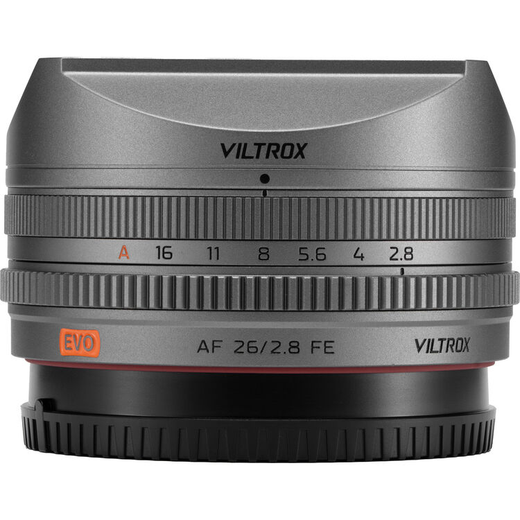Viltrox AF 26MM F2.8 EVO Series (Gray) Sony E-Mount FF