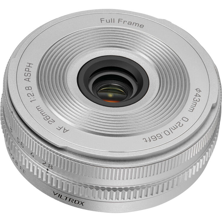 Viltrox AF 26MM F2.8 EVO Series (Silver) Sony E-Mount FF