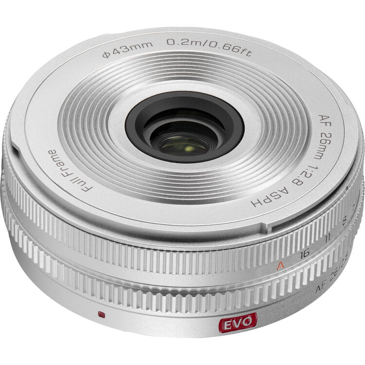 Viltrox AF 26MM F2.8 EVO Series (Silver) Sony E-Mount FF