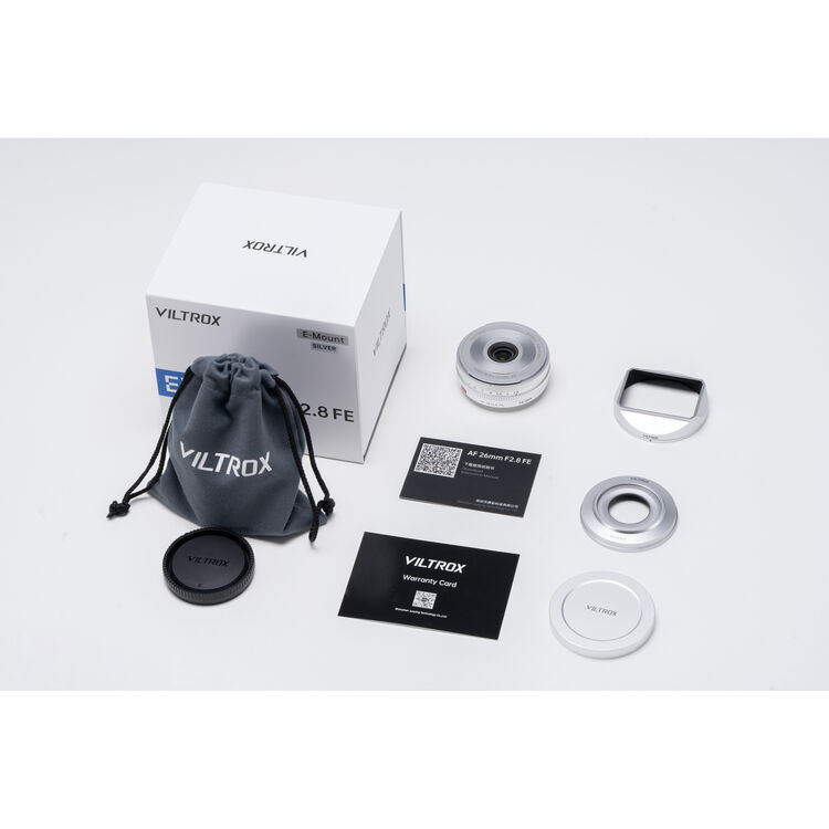 Viltrox AF 26MM F2.8 EVO Series (Silver) Sony E-Mount FF