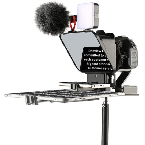 Desview P8 11Inch Teleprompter for Smartphones and Tablets