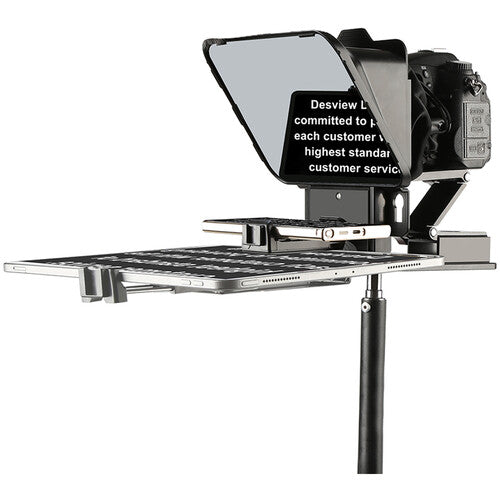 Desview P8 11Inch Teleprompter for Smartphones and Tablets