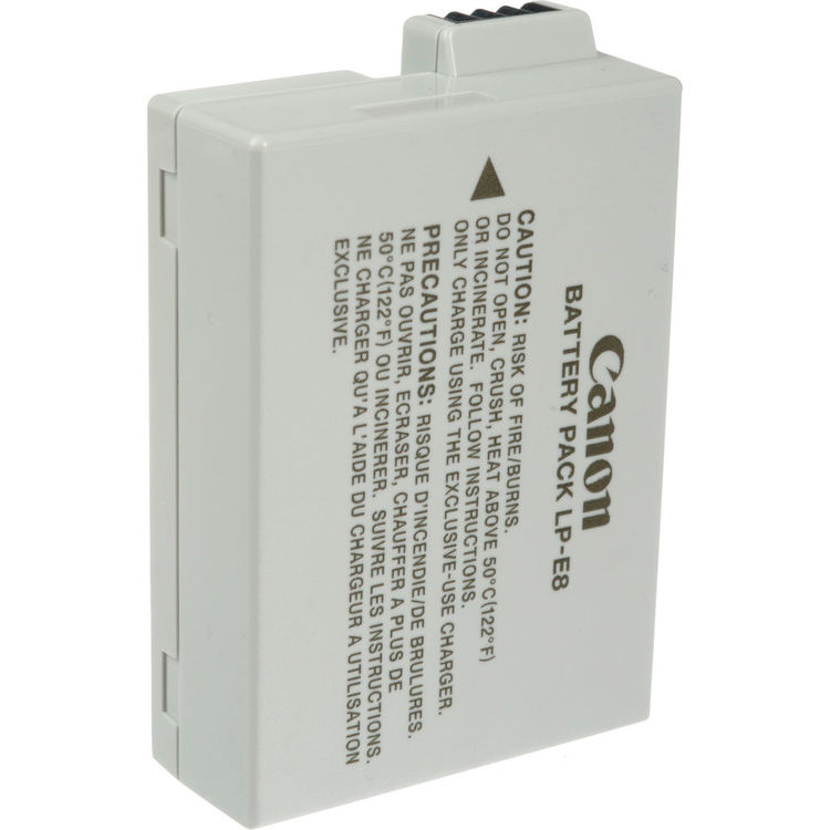 Canon LP-E8 Rechargeable Lithium-Ion Battery Pack