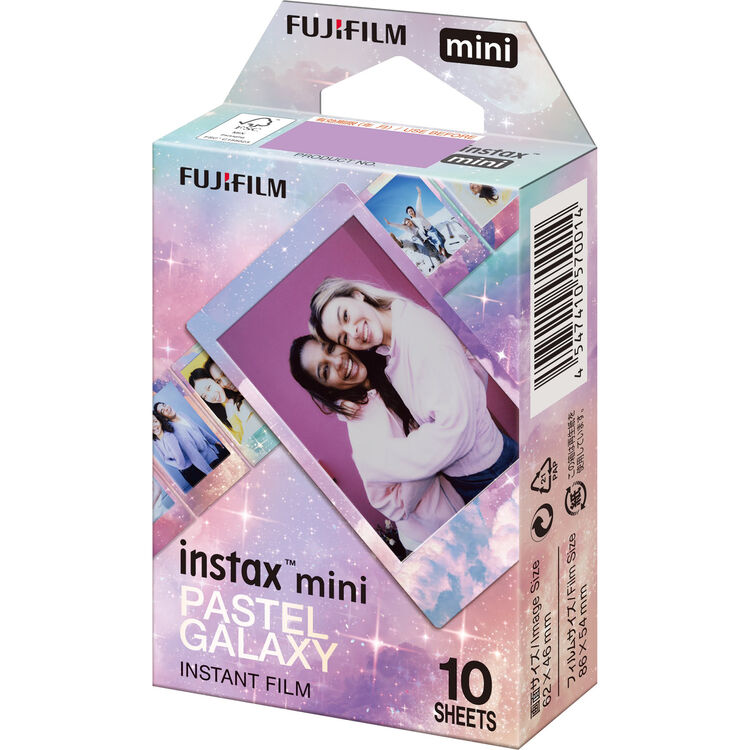 Fujifilm Instax Paper Mini Pastel Galaxy 10 Sheet