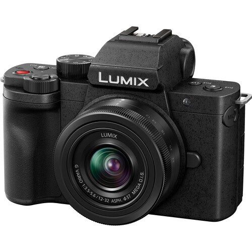 TRAVEL PACKAGE (Panasonic Lumix G100DK Mirrorless Digital Camera with 12-32mm Lens + GoPro Hero Action Camera)