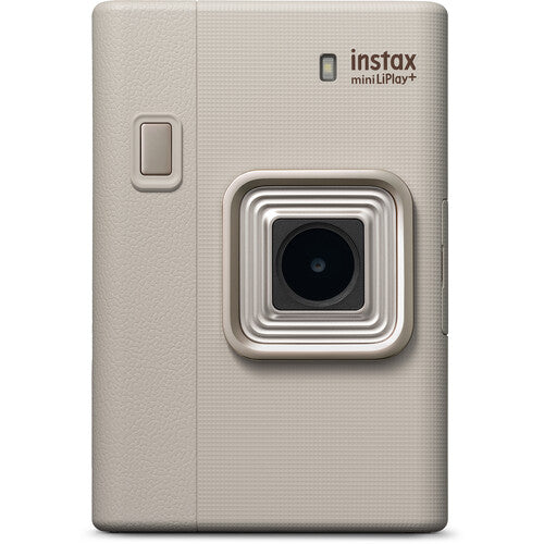 Fujifilm Instax Mini Liplay+ Hybrid Instant Camera (Sand Beige)